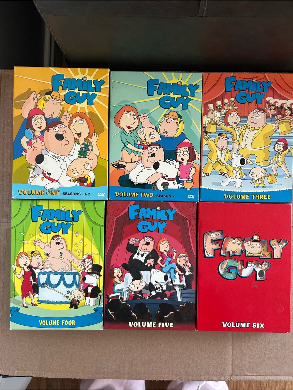 Family Guy Complete Volume Box Set (Multiple Colors)